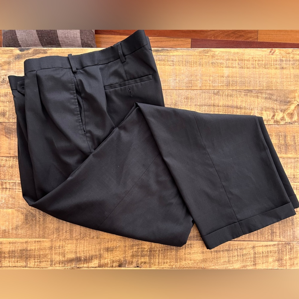 Savane men’s dress pants - black - size 44x34